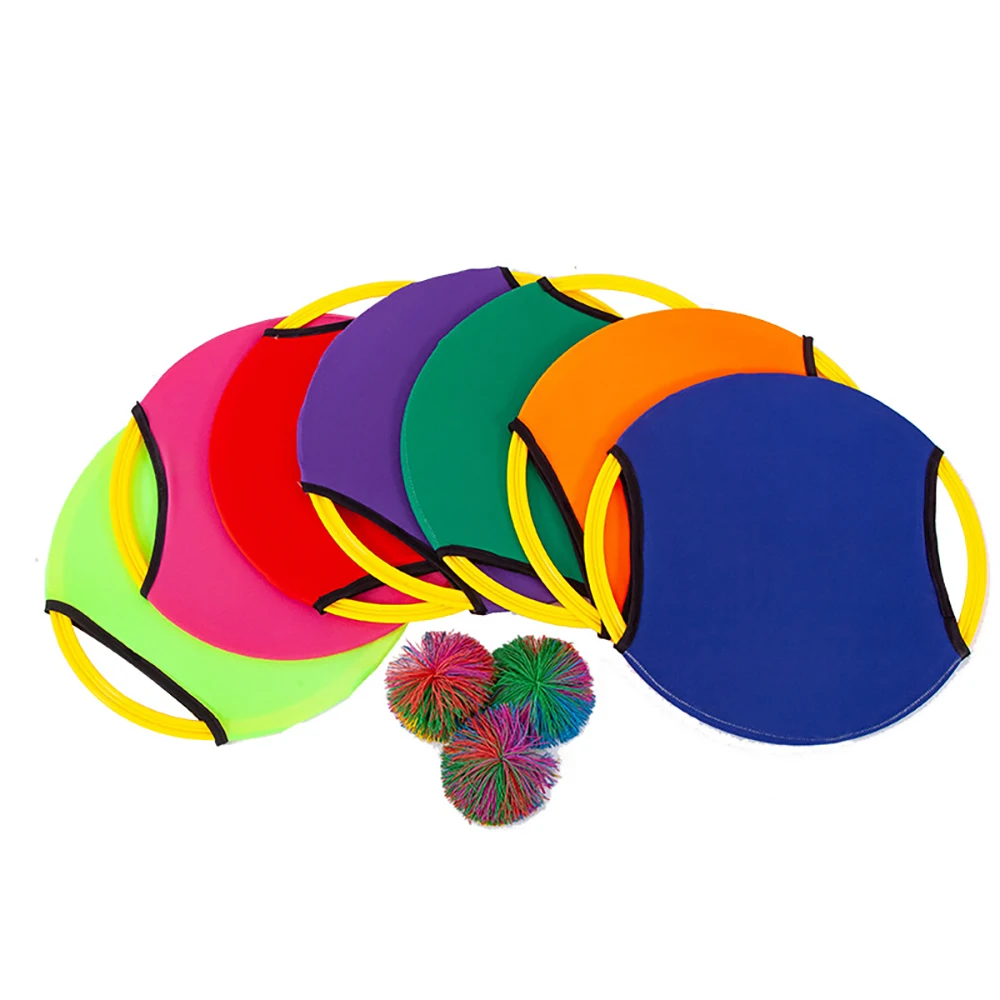 

Kids Toy Funny Ball Toy Parent Child Easy Apply Throwing Funny Racket Catch Ball Game Set Interactive Outdoor Sports