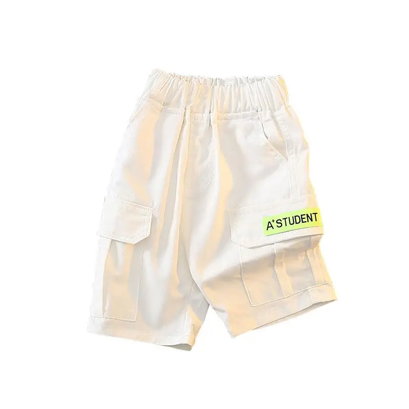 Свободные повседневные тонкие брюки с эластичным поясом и карманами однотонные