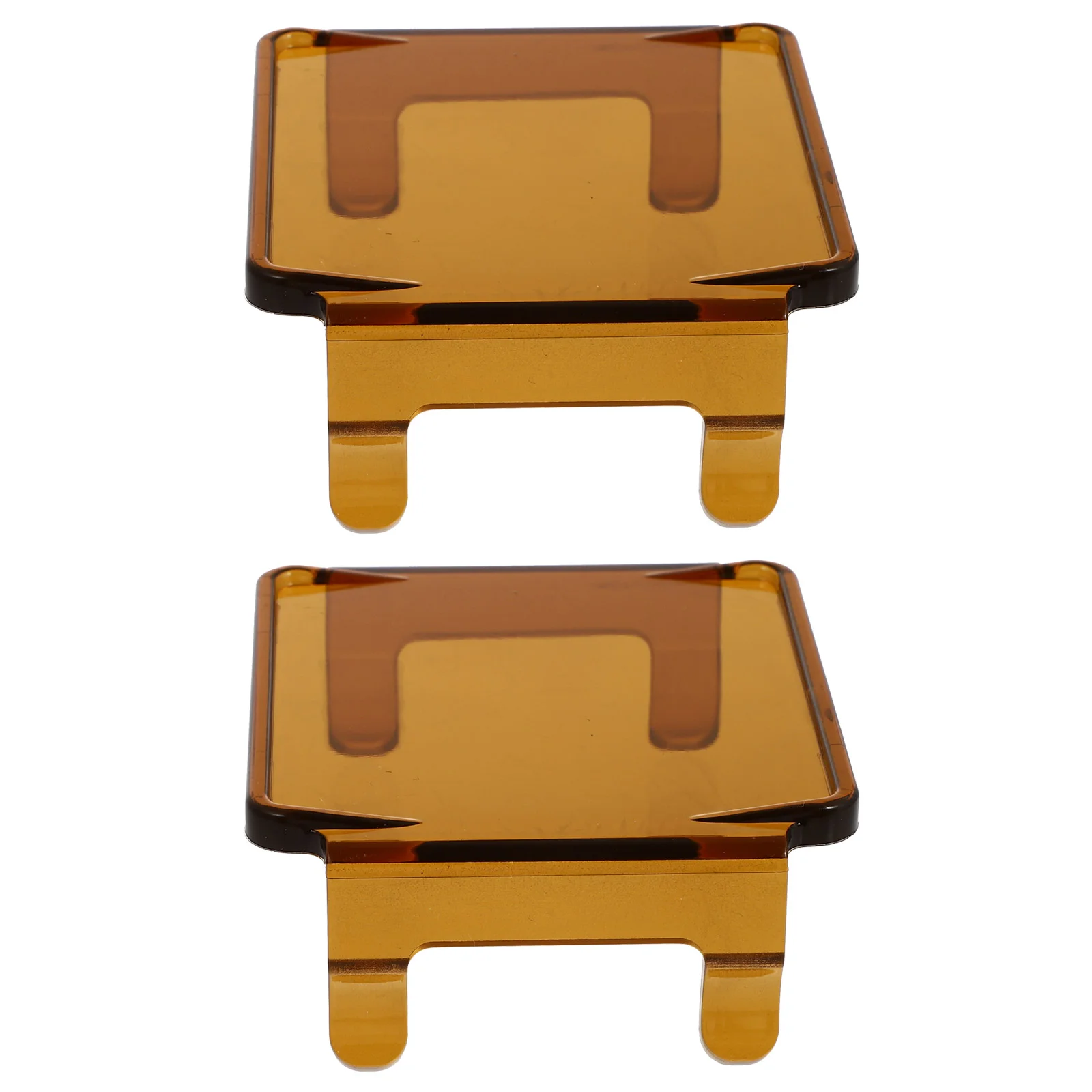 

Cover Car Light Lampshade Road Off Work Lens Square Headlight Lamp Fog Clear Fashion Tail Lights Head Front Acrylic Decorative