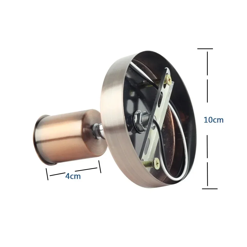 E26 E27 Современный Регулируемый 180-градусный Потолочный Настенный Держатель Для