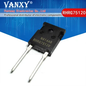 5pcs RHRG75120 TO247-2 75A 1200V RHRG30120 RHRG7560 RHRG5060 RHRG3060 RHRG1560