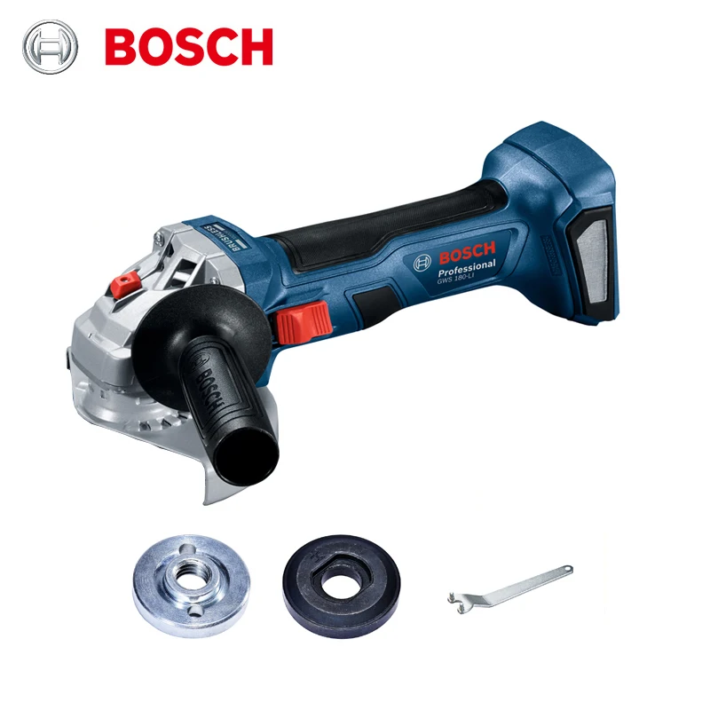 Bosch GWS 180-LI Brushless Charging Angle Grinder 18V Lithium Battery Portable Cutting and Polishing Machine