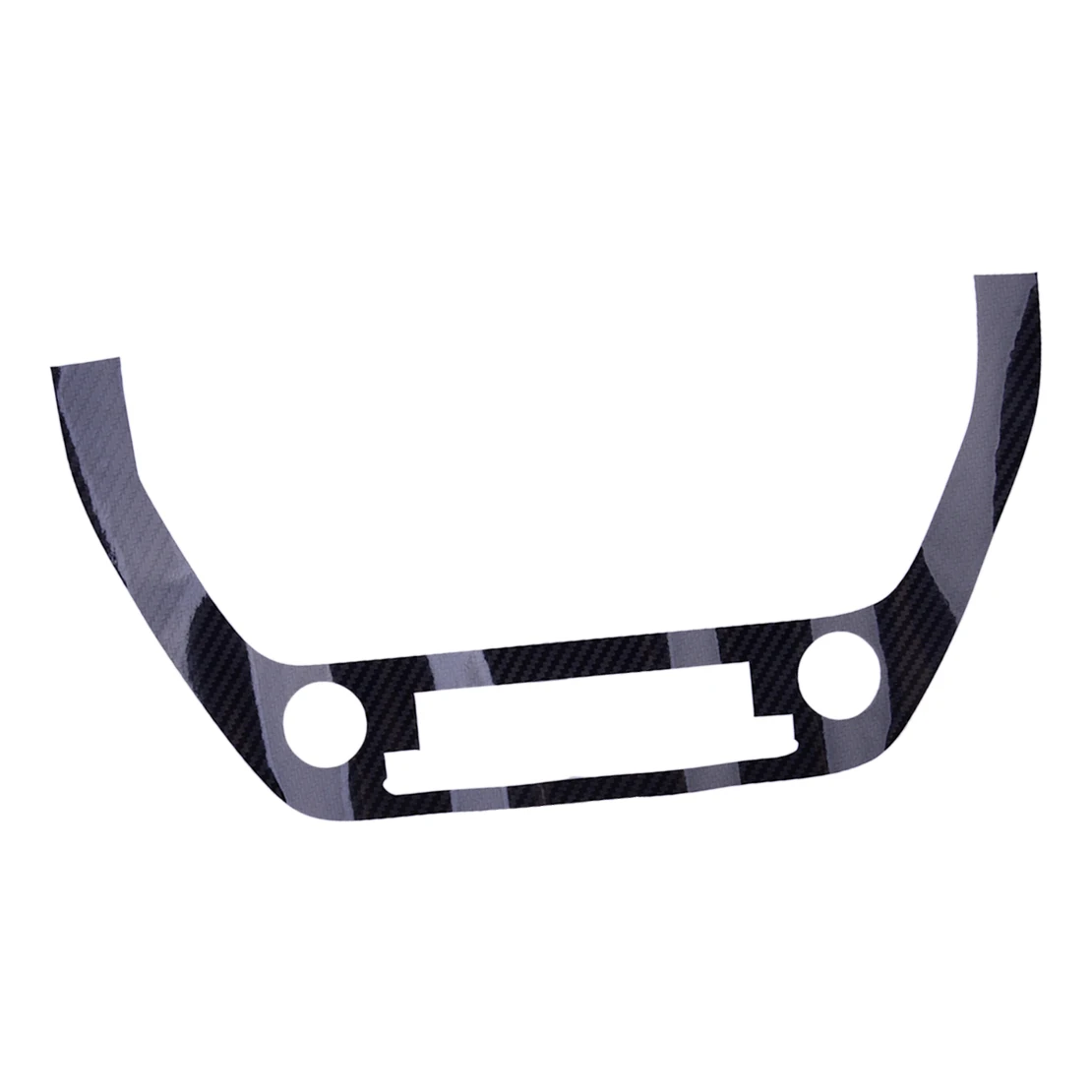 5D углеродное волокно стиль автомобиля центральная консоль кнопка переменного