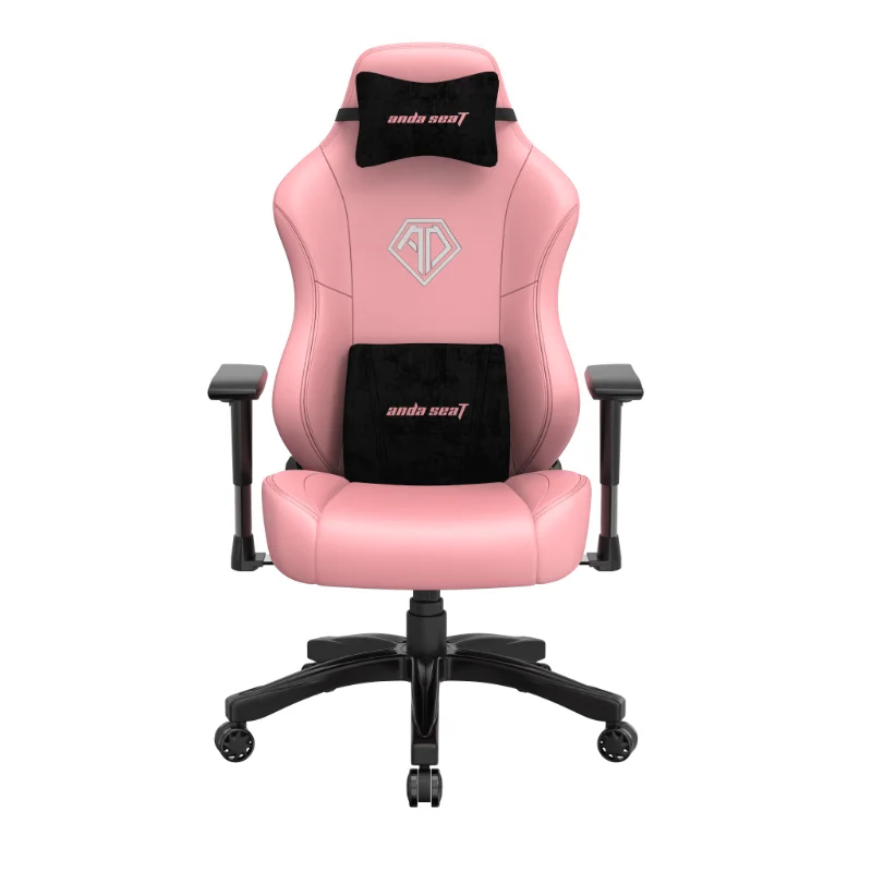 

Andaseat Phantom 3 Pink PVC Leather Gaming Chair for PC & Racing