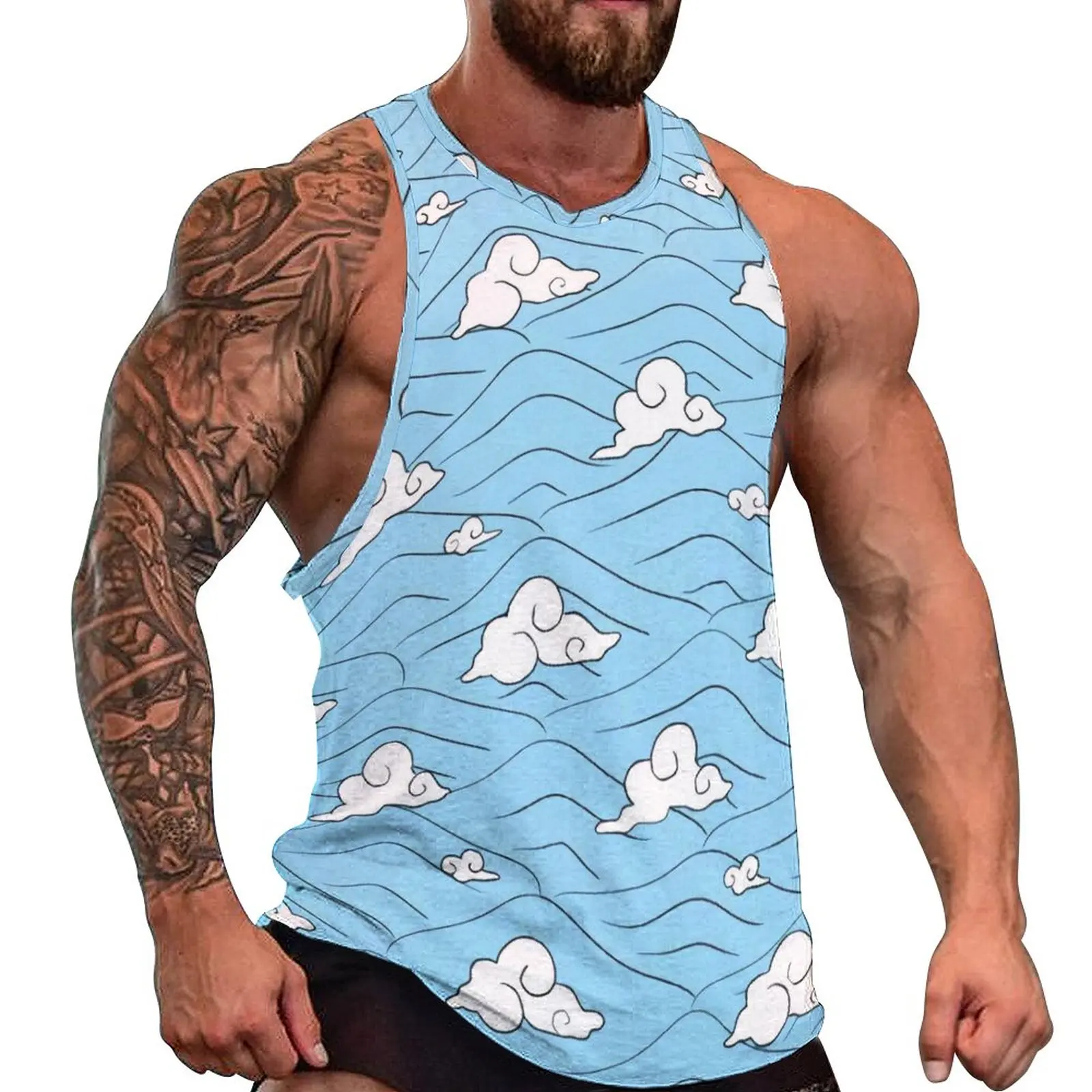 

Майка Tanjiro Kamado с волнистым рисунком, Косплей Аниме киметсу но айба, уличная одежда для рассекания демонов, летние топы для спортзала, мужские рубашки на заказ