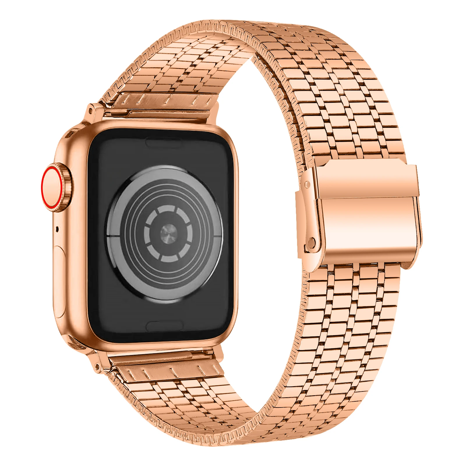 Ремешок из нержавеющей стали для Apple Watch 49 мм 46 45 44 42 41 40 38 ремешок браслета iwatch Series