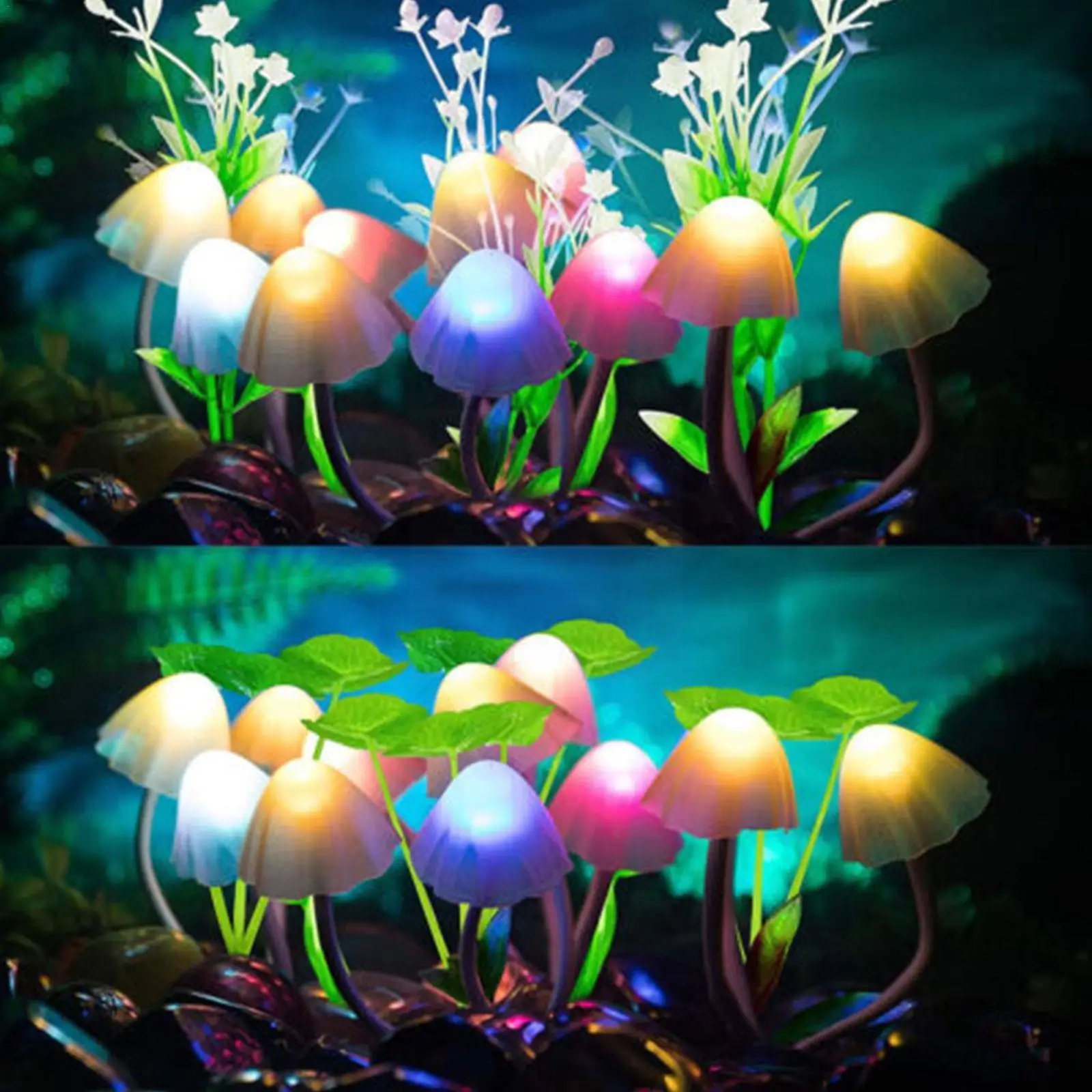 

Светодиодный ночник с планкой-в цветной сенсорный светильник Декор ночной гриб домашний светодиодный настенный прикроватный светильник K0b3
