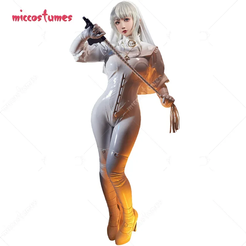 Miccostumes x MobbunnyxChowbie женский комплект сексуального нижнего белья черная монахиня