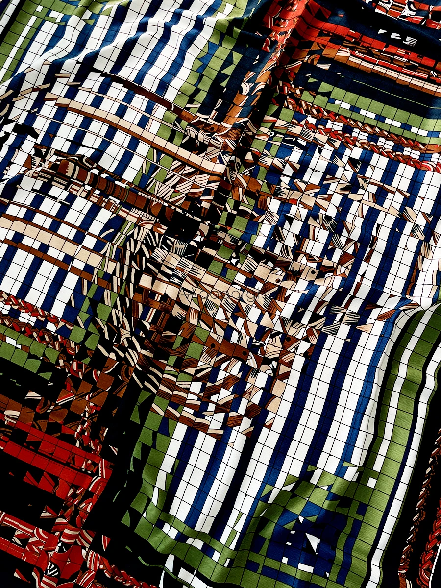 Шелковый кашемировый шарф 130 см скрученные шали Herms зимние мягкие пашмины