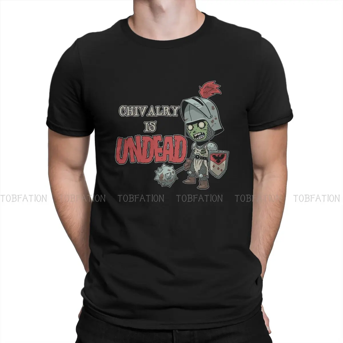 

Undead Zombie Chivalry Video Game Tshirt Alternative Punk T shirt Streetwear Homme Pure Cotton Fashion Short Sleeve Tops