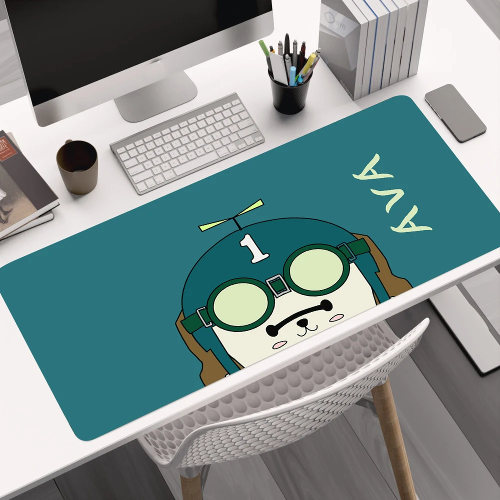 

Viviration Office Accessories For Desk Large Gaming Mousepad Gaming Play Mat Soft Rubber Locked Edge Mat Anime Kawaii Mausepads