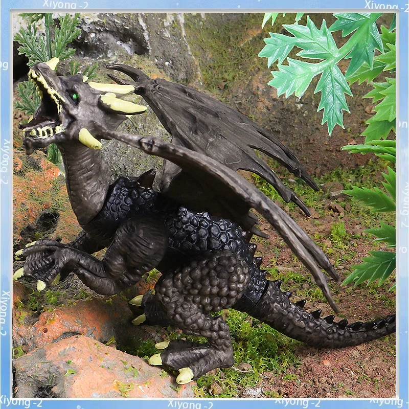 Oenux 4 шт./компл. летающий волшебный дракон вращающиеся монстры динозавры животные