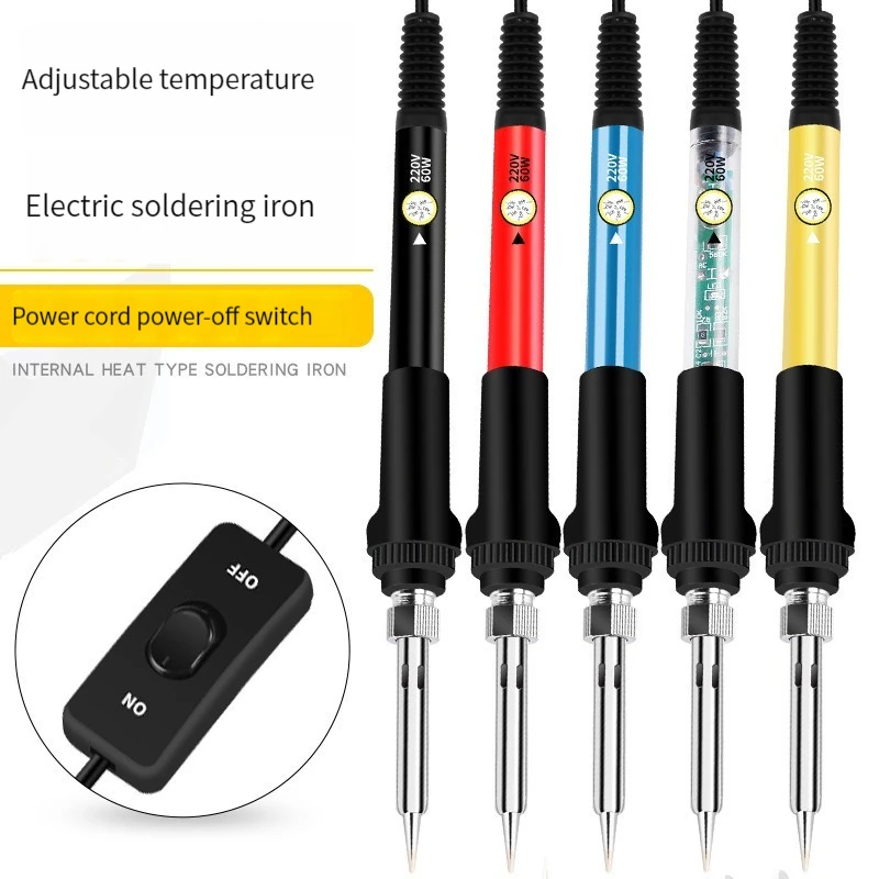 

Adjustable temperate switch electric soldering iron constant temperature Luo iron set welding repair tool electric cauterizing