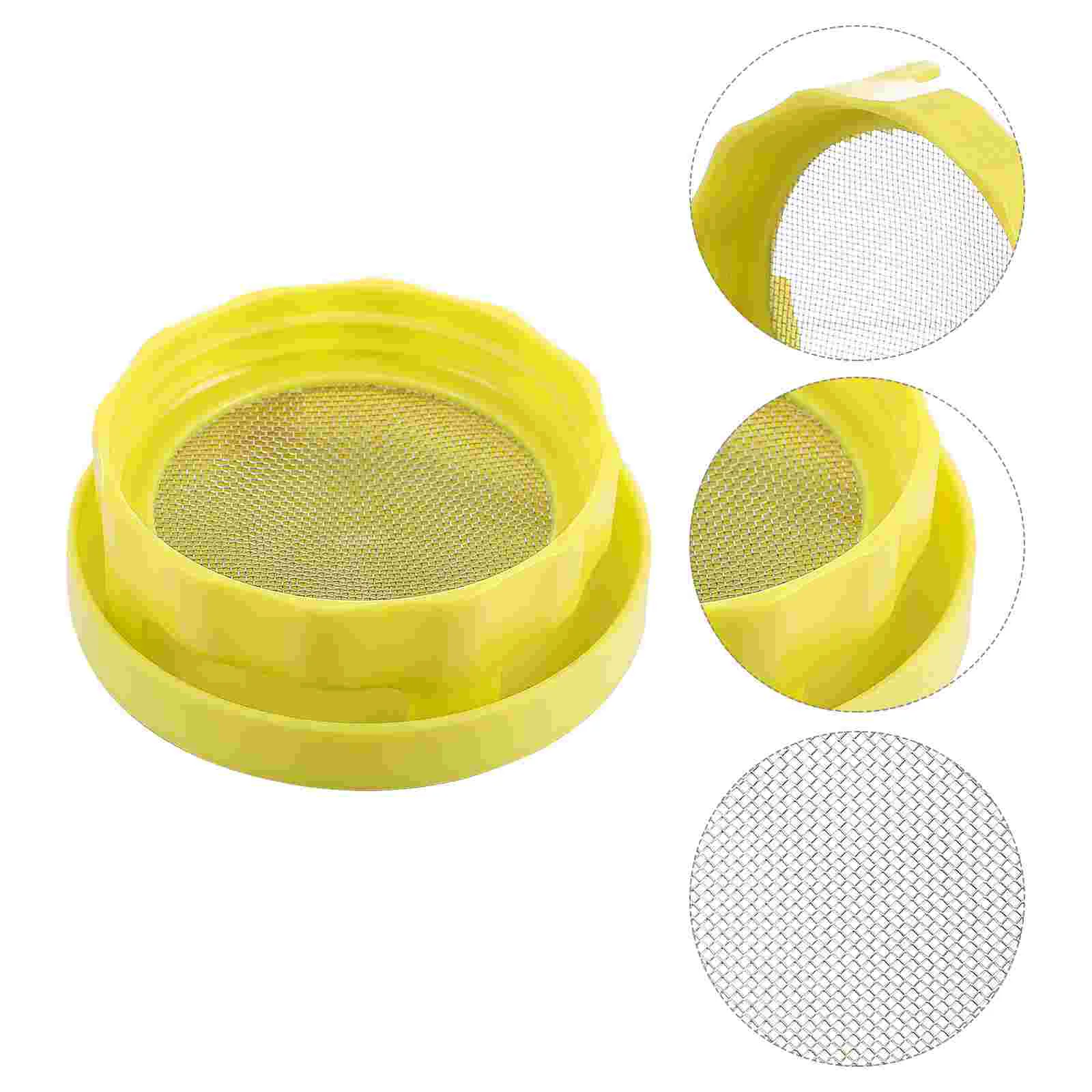 

Sprouting Jar Lids Lid Sprouter Mason Screen Sprout Kit Jars Strainer Wide Mouth Bean Mesh Germinator Cover Germination Canning