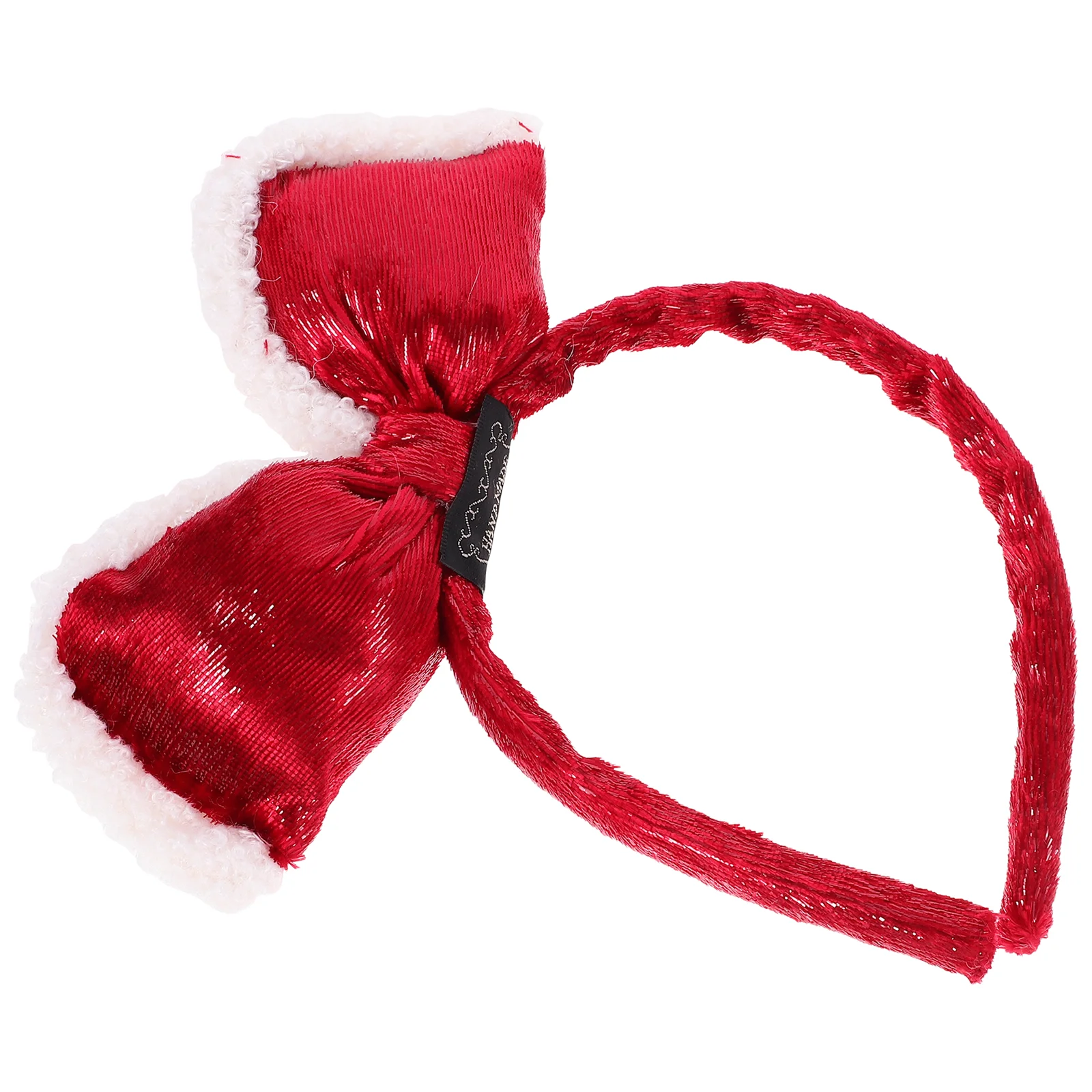

Hair Ribbon Christmas Accessories Women Xiaoxiangfeng Headwear Flannel Holiday Headbands Miss