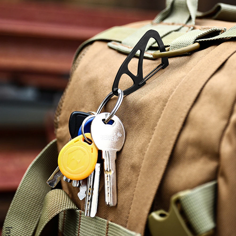 

Карабин для скалолазания, брелок для ключей, зажим для рюкзака, инструменты для выживания, держатель для ключей для кемпинга, туризма, порта...