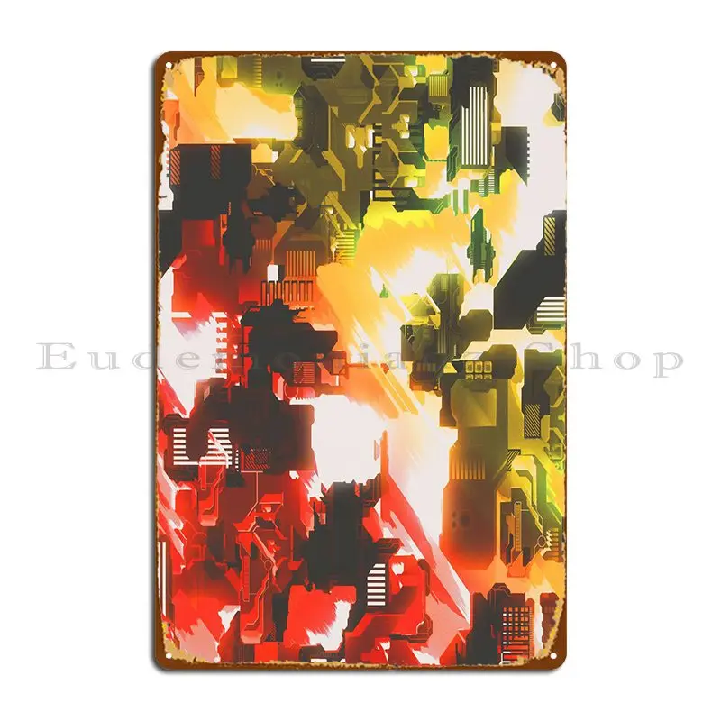 

Abstract Shape N003 Metal Sign Party Character Pub Plates Wall Decor Wall Plaque Tin Sign Poster