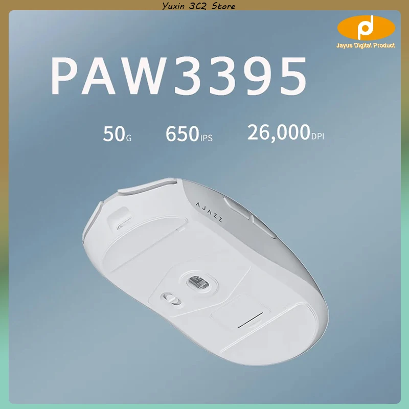 Беспроводная проводная мышь Ajazz Aj139 Pro легкая игровая Pmw3395 с двойным режимом 26000dpi