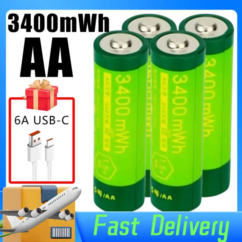 Аккумуляторная батарея 3400 МВтч 1 5 В АА