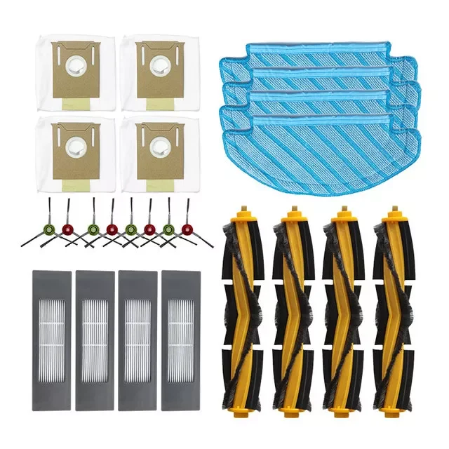 

ECOVACS DEEBOT OZMO T8 AIVI MAX Robot Vacuum Cleaner Main/Side Brush Dust Bag Filter Disposable Mop Cloth Replacement Part