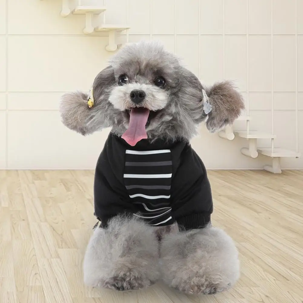 

Красивый комбинезон, одежда для домашних животных с четырьмя ногами, мягкая текстура, костюм для домашних животных, очаровательные пижамы д...