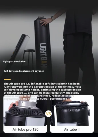 Надувной софтбокс Flynoodle Air Tube Pro 120