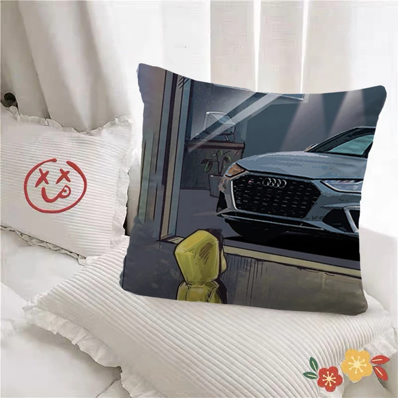 

Double Sided Printing Pillowcases with Boys Kids Dream Car Pattern Luxury Cushion Covers for Car Living Room Bed Sofa Dakimakura