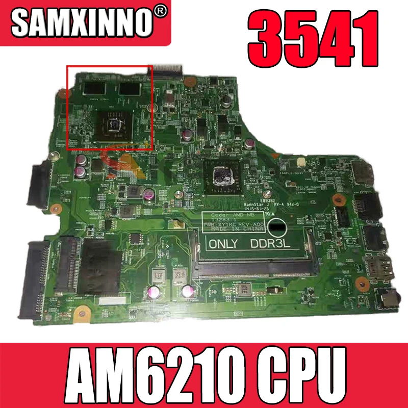 Original Laptop motherboard For DELL Inspiron 3541 Mainboard CN-0F594Y 0F594Y 13283-1 AM6210 216-0841084