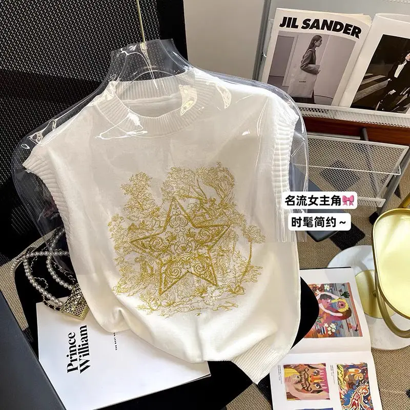 Женский трикотажный короткий ремень TSXT из вискозы в полоску |