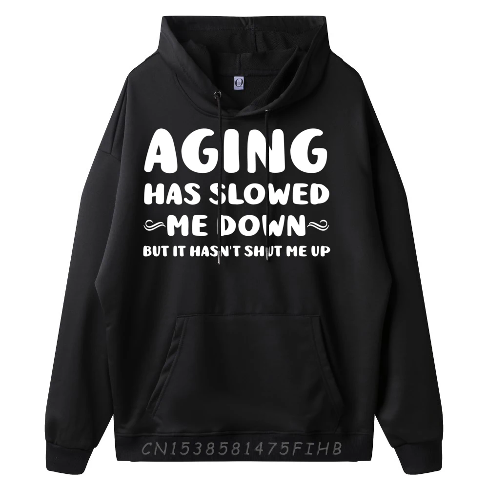 Старение медленного меня вниз но это запустить т Shut Me Up Забавные рубашки Футболка