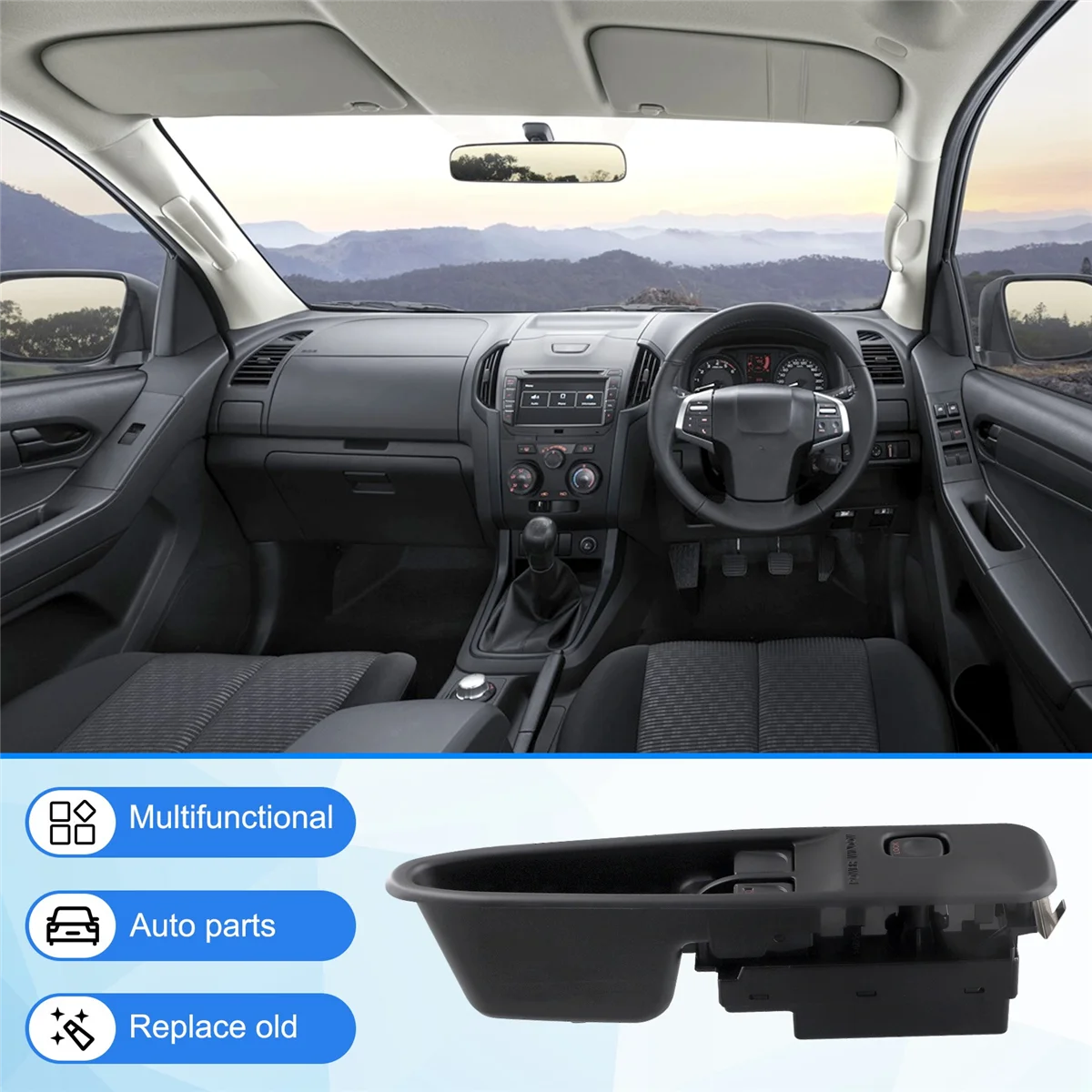 1- 82380157 -3 1823801573 Переключатель стеклоподъемника подходит для ISUZU 6HK1 FVR34