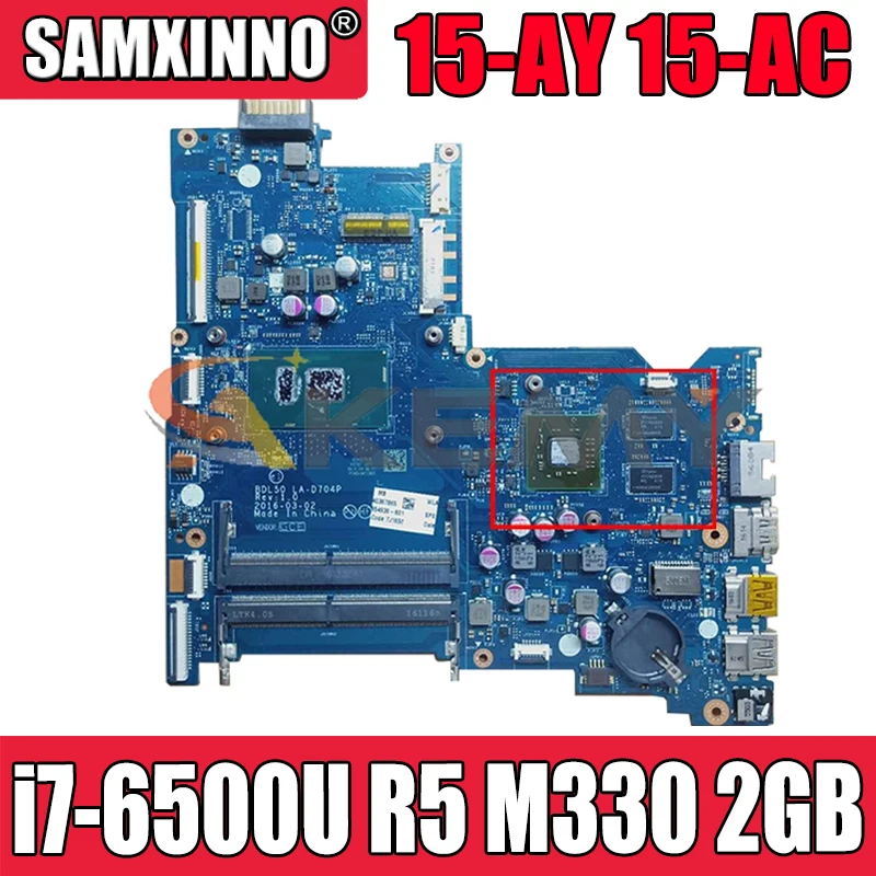 

TPN-C125 для HP 15-AY 15-AC 250 G5, материнская плата для ноутбука, BDL50, стандартная R5 M330 2 ГБ 100% тест 858868-601 858868-001