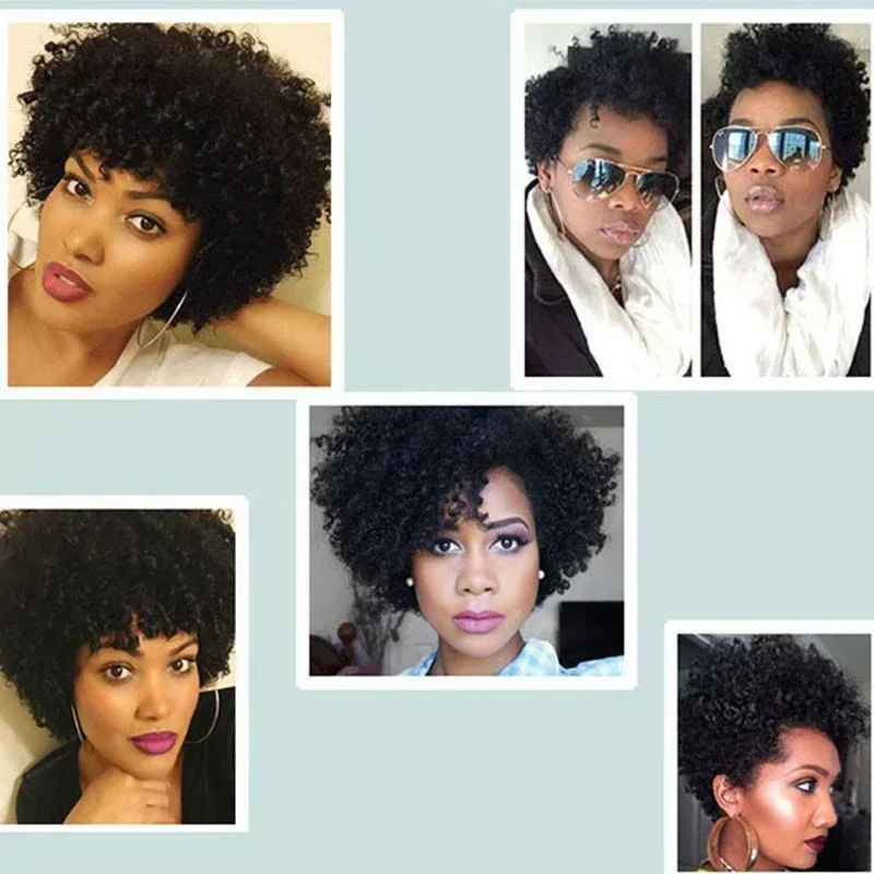 Рисунок 4 - Парики женские с черными вьющимися волосами