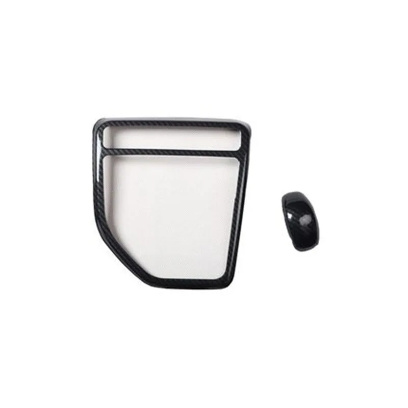 

2Pcs/set Car Interior Center Console Shift Gear Box Panel +Gear Head Sticker Trin For Hyundai IX25 2015 2016 2017