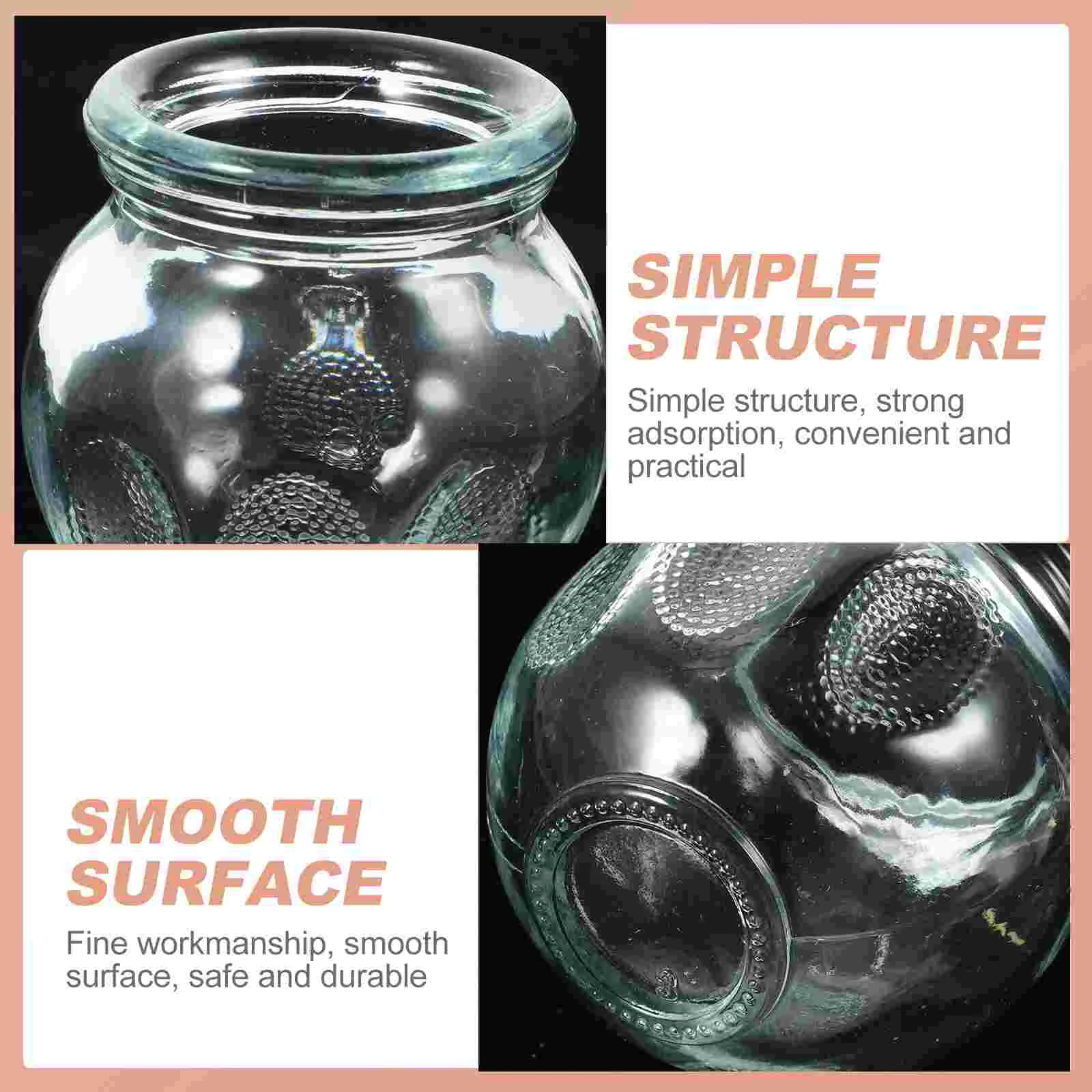 7 шт. стеклянные банки набор для ухода за лицом чашки массажер всего тела бытовой