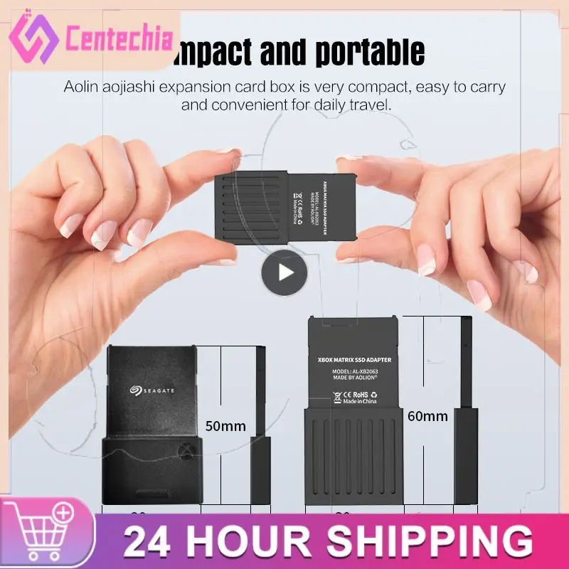 

For Series X/s Conversion Box New Hard Drive Case M.2 Ssd Disk Case Pcie4.0 Games Accessories Storage Expansion Card