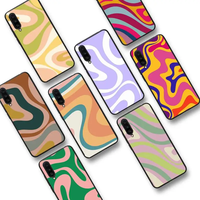 

Abstract Swirl Pattern Phone Case For Xiaomi mi9 mi8 F1 9SE 10lite note10lite Mi8lite Coque for xiaomi mi5x