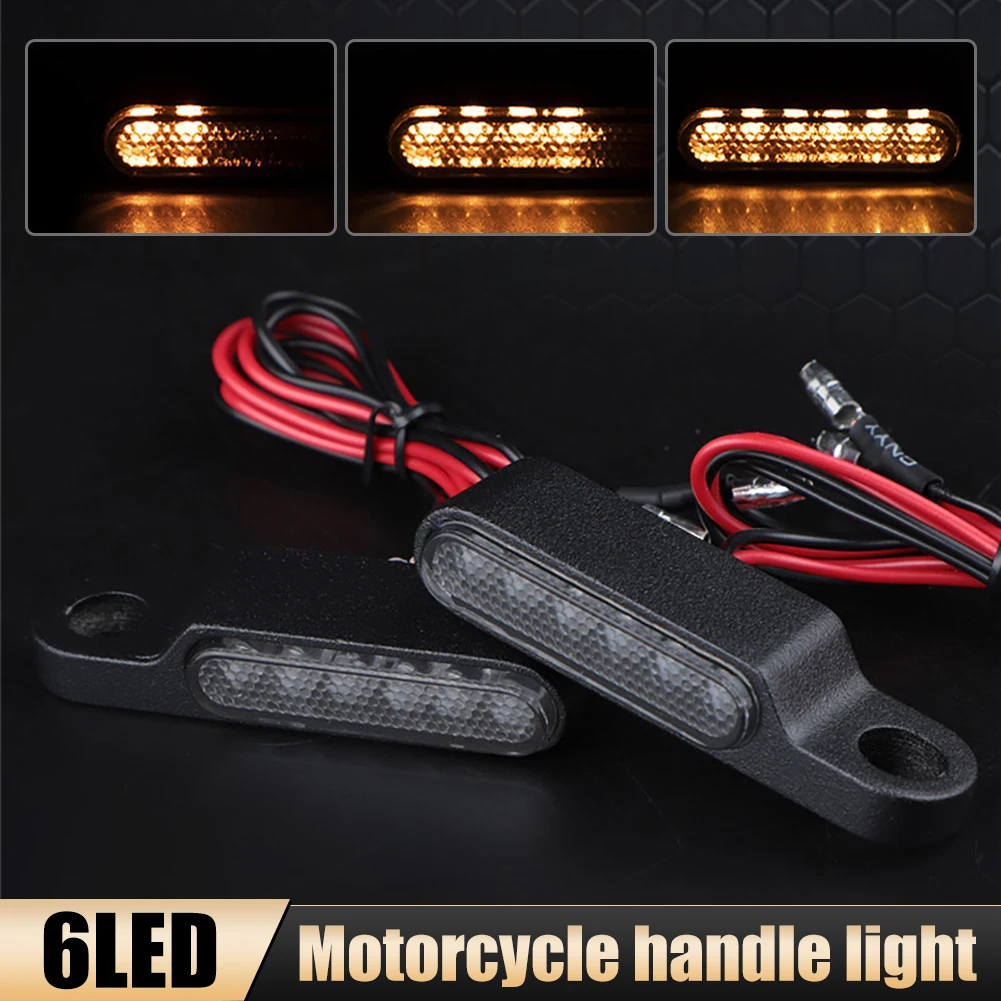 

Universal 2Pcs Motorcycle Led Turn Signal Lights Motorcycle Rear Blinker Indicator Tail Light Motor LED Indicators Signal Lamp