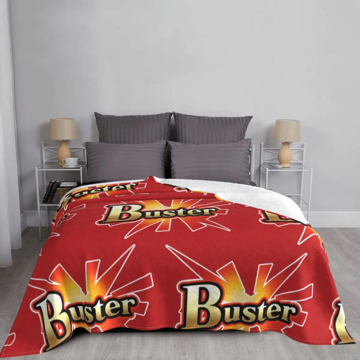 

Anime Fate Grand Order Saber Quick Star Buster FGO Knitted Blankets Flannel Soft Throw Blankets for Bedroom Sofa BedRug