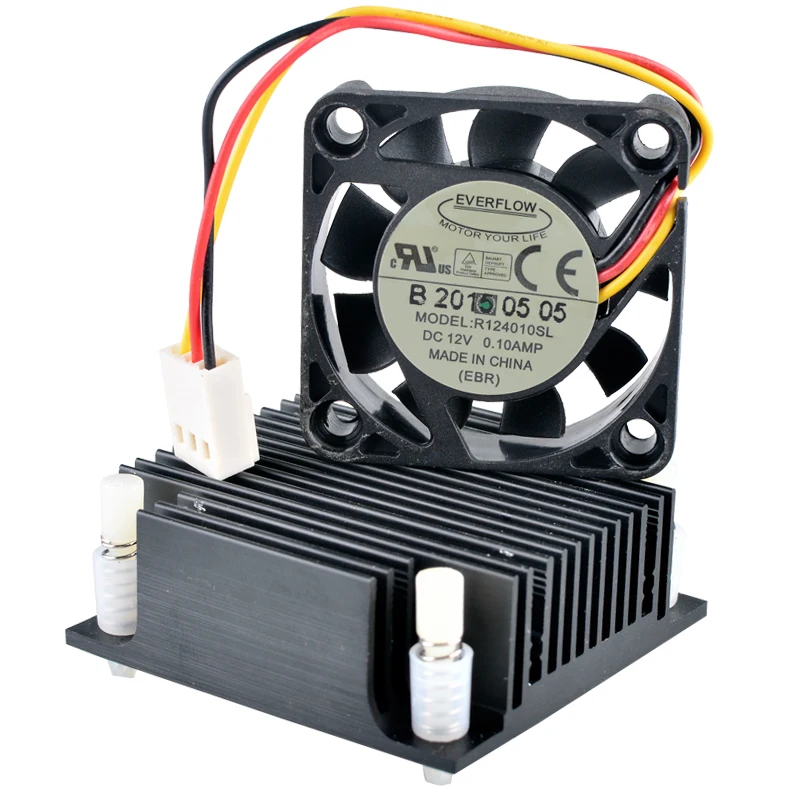 Новый вентилятор R124010SL 4 см 40 мм 40x40x10 мм 12 В постоянного тока 0,10 а 3-контактный тихий кулер радиатор охлаждающий вентилятор для материнской платы ЦП