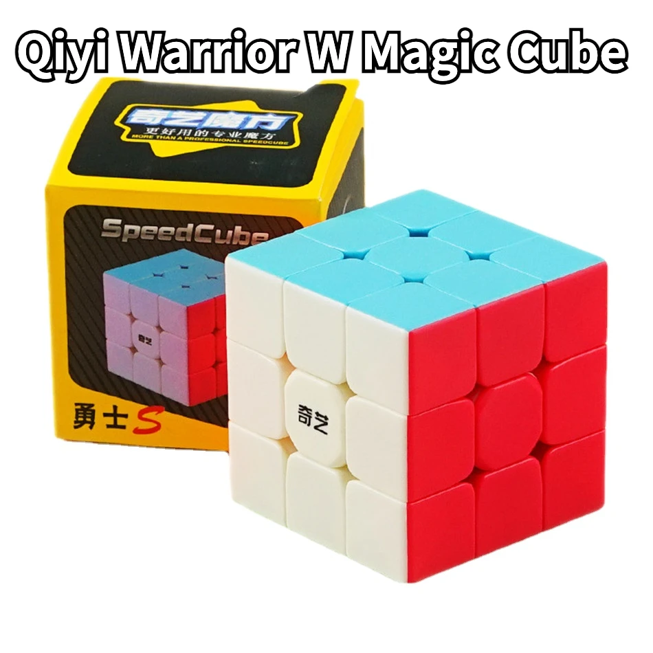 

[Funcube] Волшебный куб Qiyi Warrior W 3x3x 3 скоростной куб 3x3 волшебный куб профессиональный скоростной кубик-головоломка игрушки подарки для игр