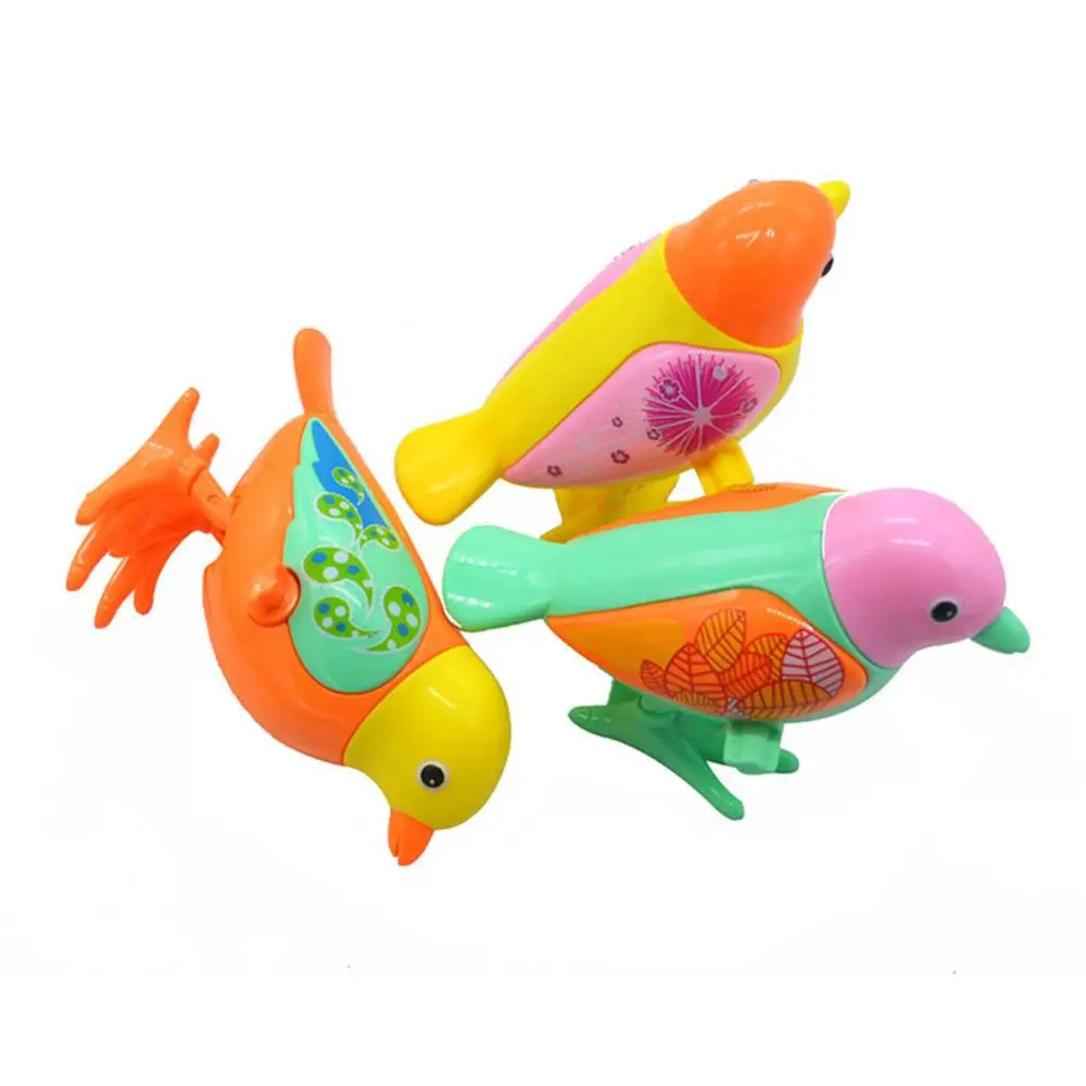 

Classic Cute Bird Animal Bouncing Wind up Clockwork Kids Developmental Toy Gift