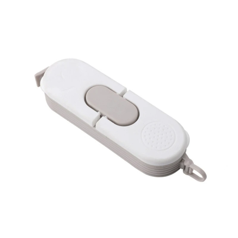 

Герметичный зажим с двойным отверстием и отверстием для наливания, подходит для больших пластиковых пакетов, для хранения и организации ку...