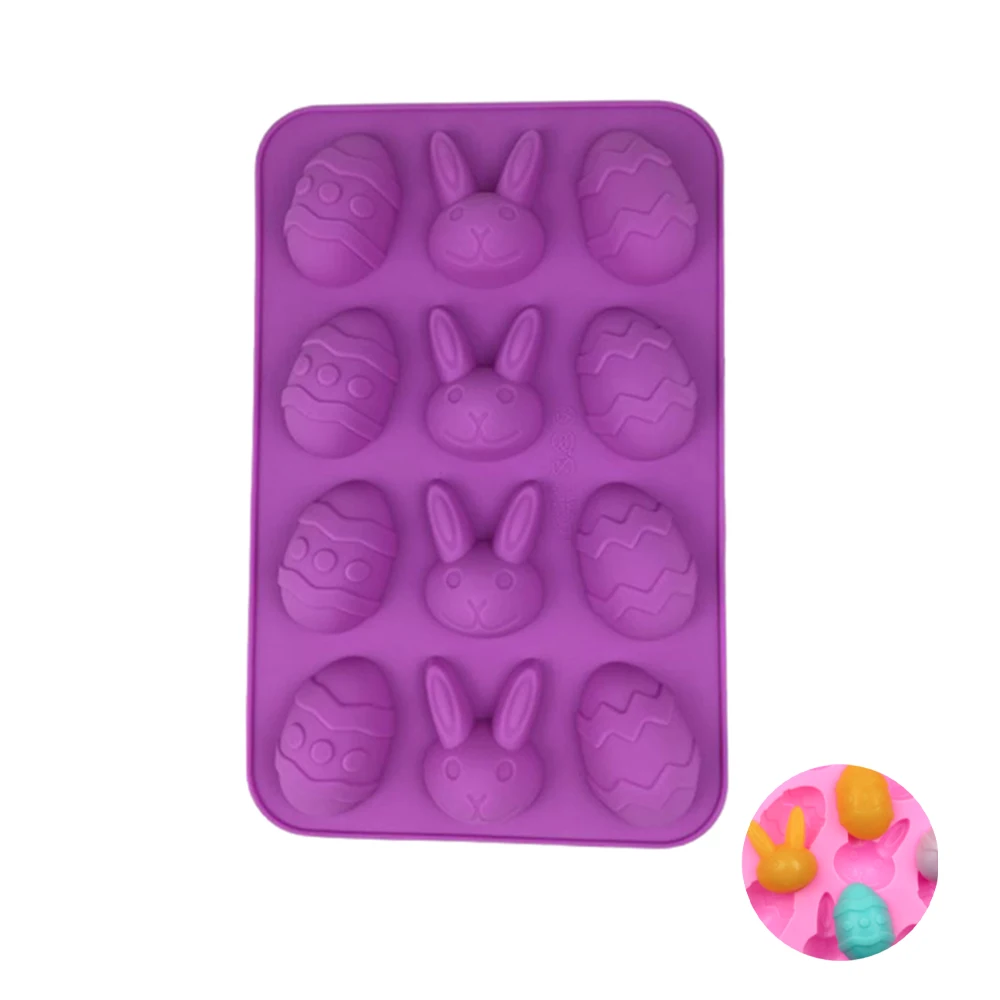 12 яиц пасхальные яйца конфеты форма для мыла торта ручной работы кухонные