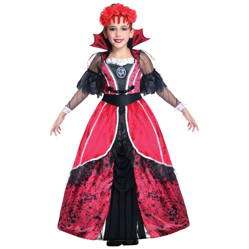 Костюм ведьмы-маскировки для девочек костюм пиратского скелета вампира на