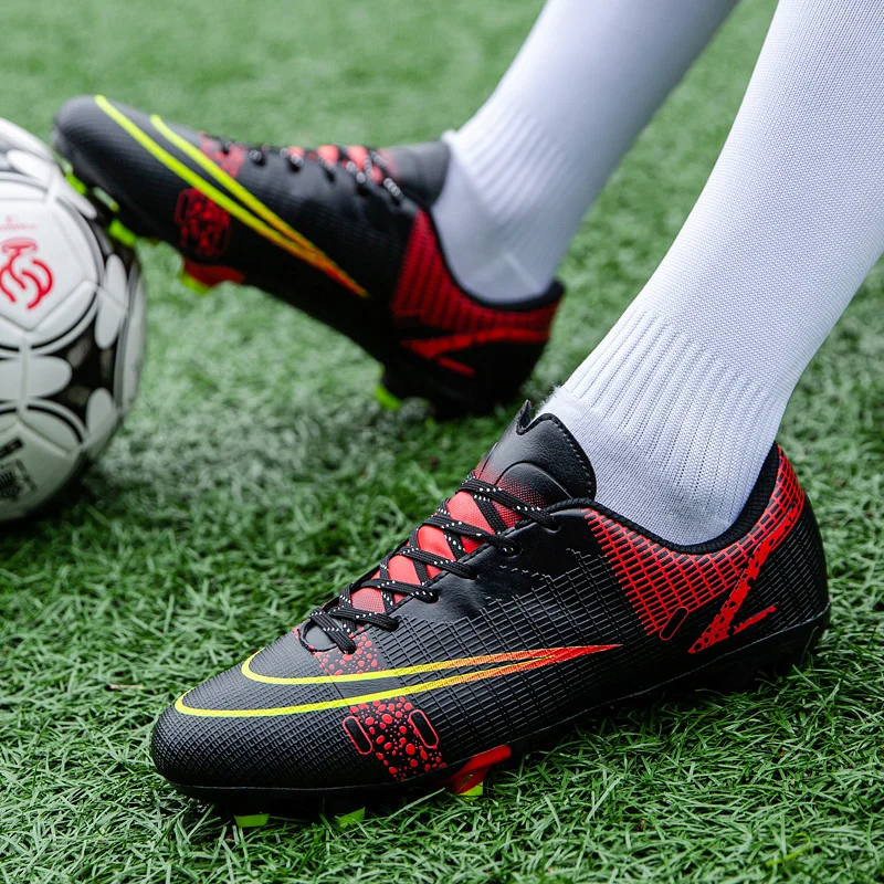 SENAGE Men Professional Football Boots Top Quality Breathable Training Sport Footwear Outdoor Futsal Turf  Soccer Sneakers