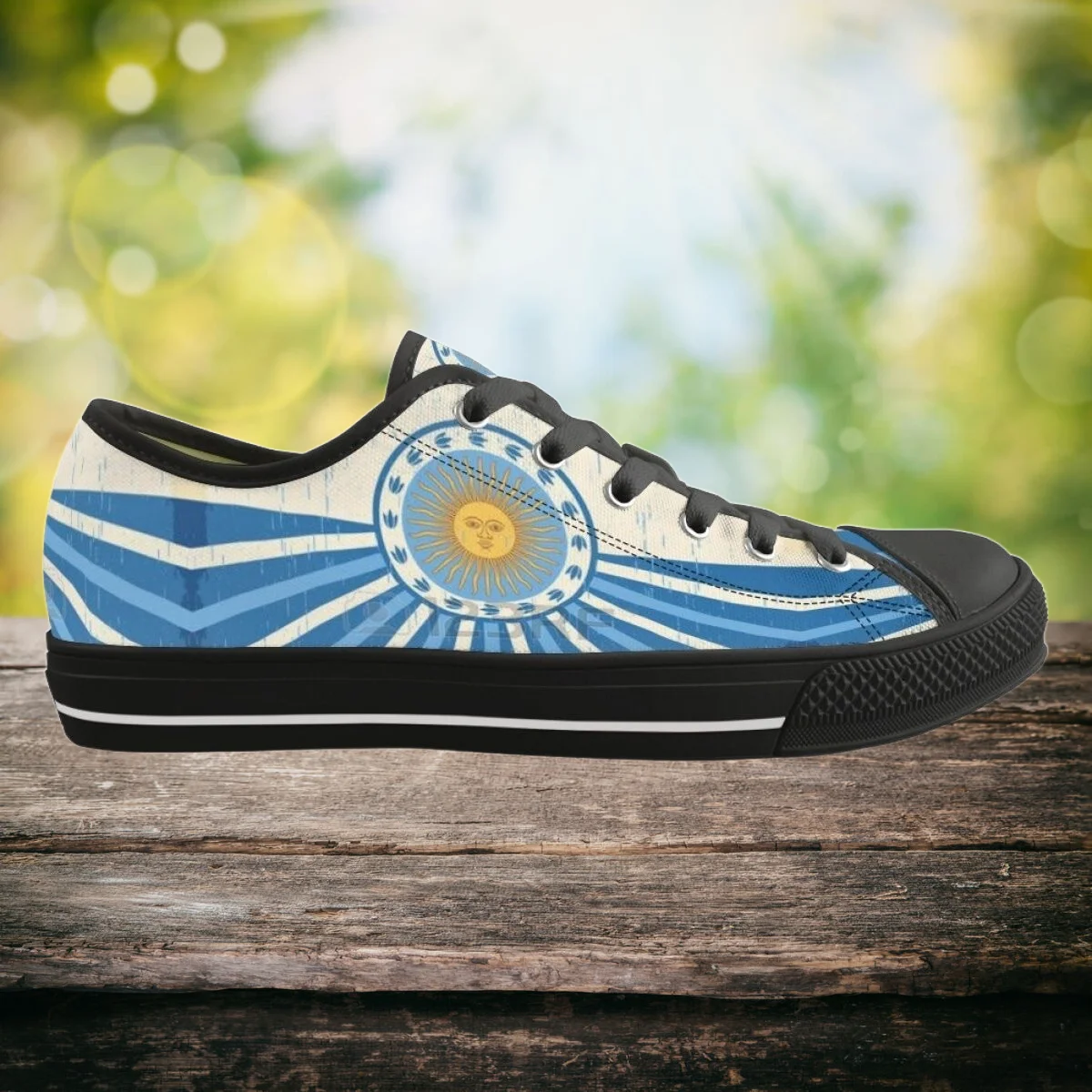 

Walking Fashion Canvas Shoes Argentina Logo Blue and White Sports Sneakers Brand Design Round Toe Lace Up кроссовки женские 2023