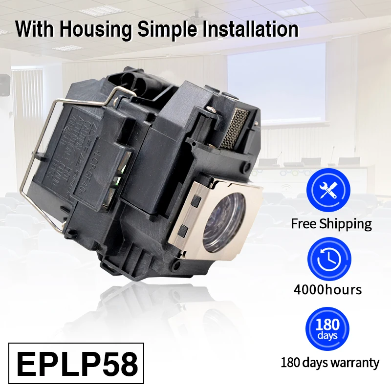 

OEM совместимая Лампа для проектора ELPLP58 /V13H010L58