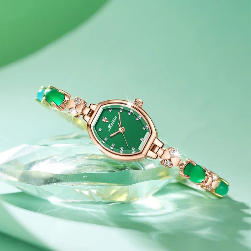 Новые роскошные женские часы ювелирные изделия с бриллиантами и драгоценными