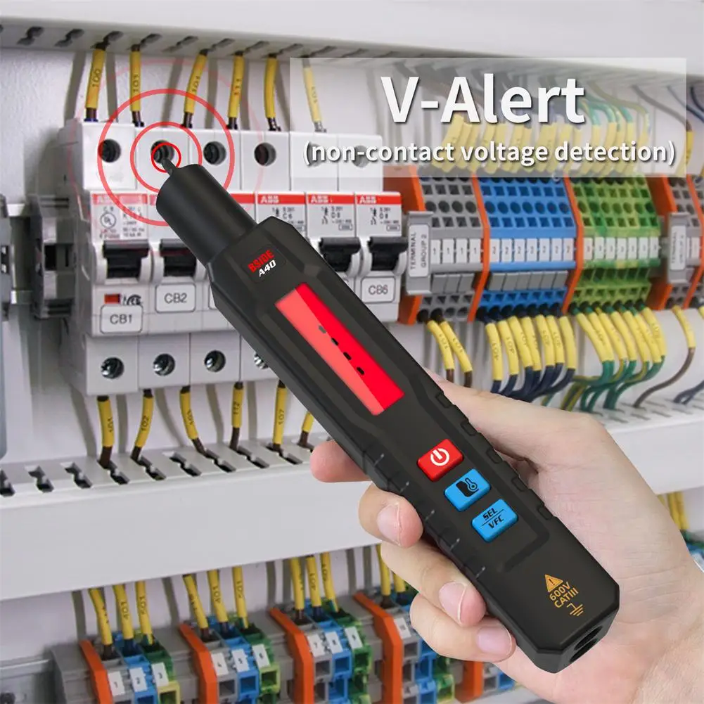 

NEW Bside A40 Infrared Thermometer 600v Smart Digital Multimeter Pen Type Tester Vfc Variable Frequency Voltage Tester